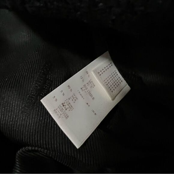 LOUIS Vuitton Jacket Runway RARE 2009 Collection Black Wool Blend Coat Size 40 - Picture 12 of 15